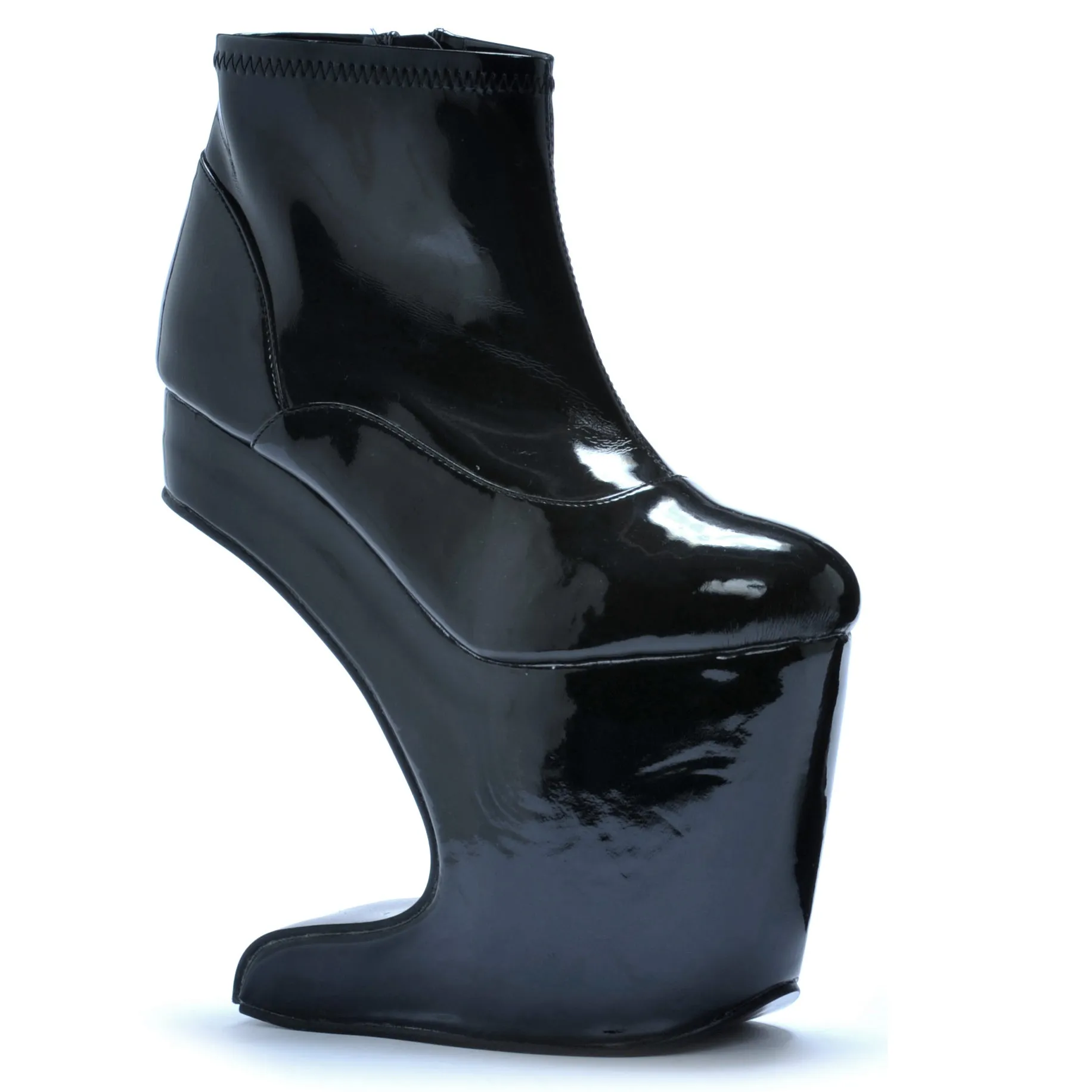 5.5 Heel Platform Ankle Bootie
