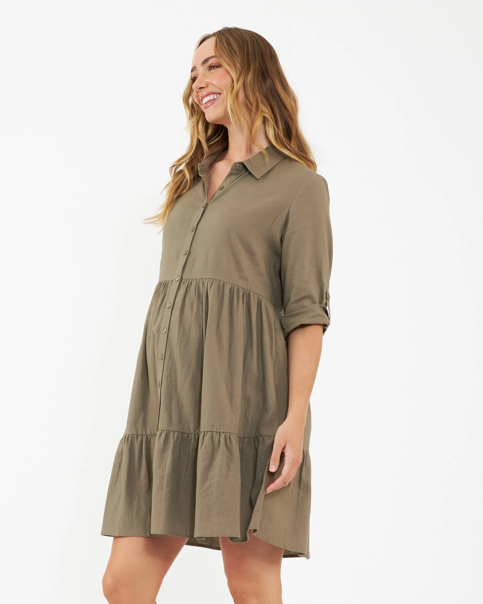 Adel Linen Dress