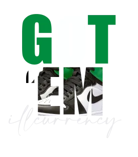Air Jordan 1 High OG “Lucky Green” | illcurrency Black T-Shirt (Got Em)