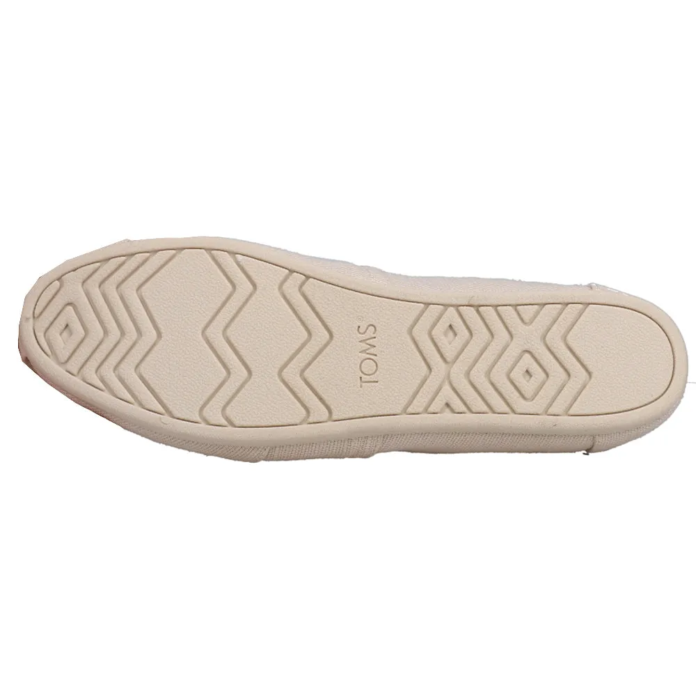 Alpargata Canvas Slip On Flats
