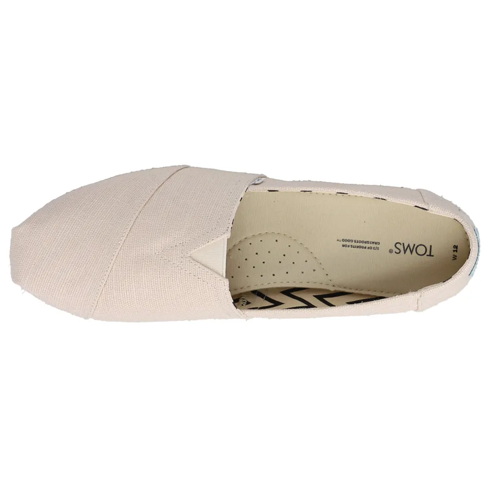 Alpargata Canvas Slip On Flats