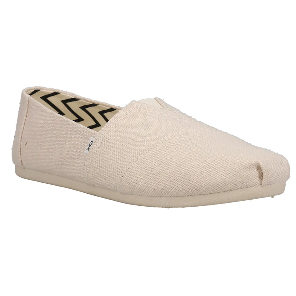 Alpargata Canvas Slip On Flats