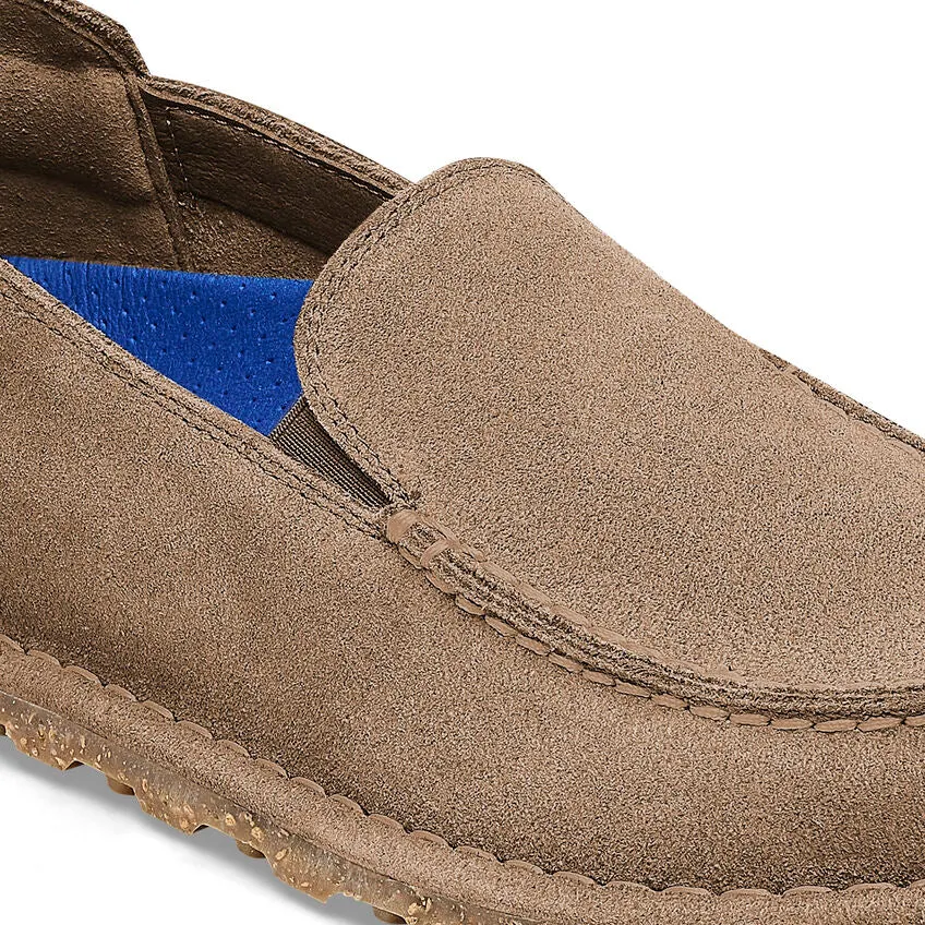 Birkenstock Utti - Gray Taupe - Suede Leather