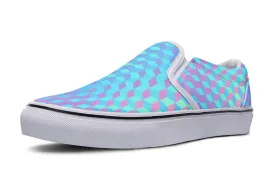 Colorful 3 D Slip on Shoes