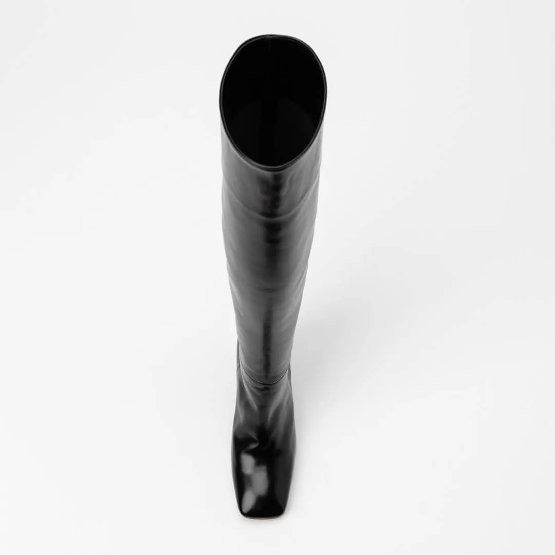 CORA - Knee high leather boots