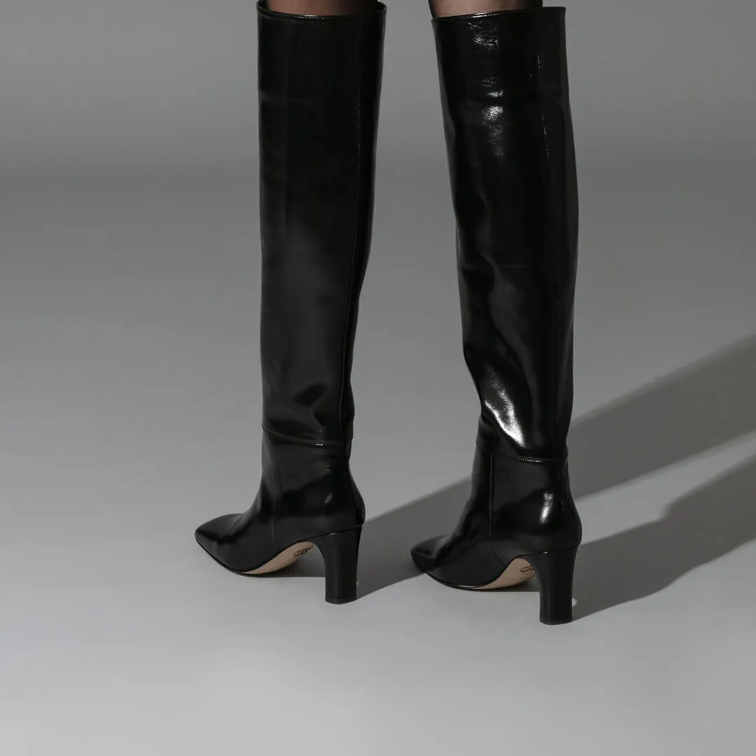 CORA - Knee high leather boots