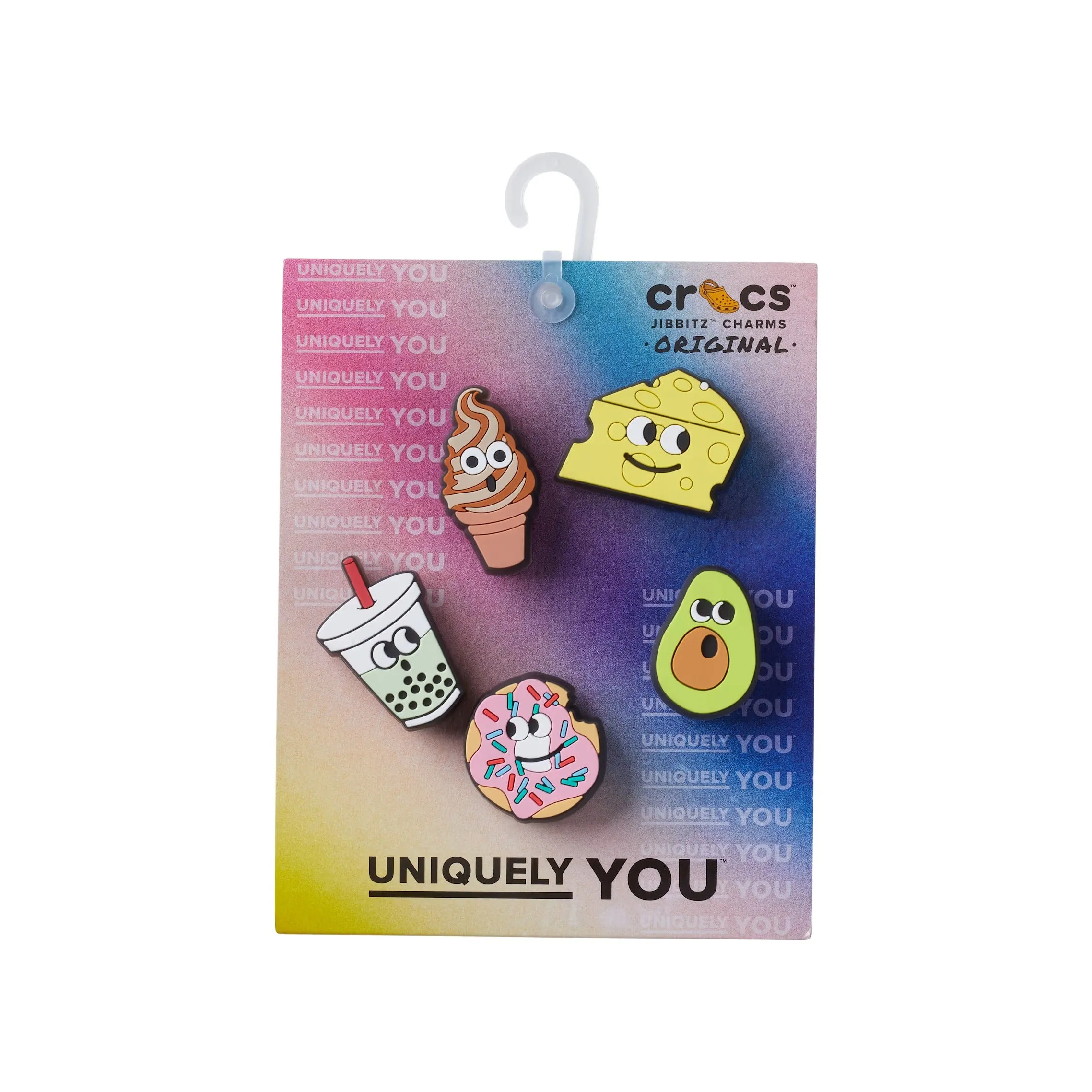 Crocs Jibbitz Charms - Lights Up Food Friends 5pk