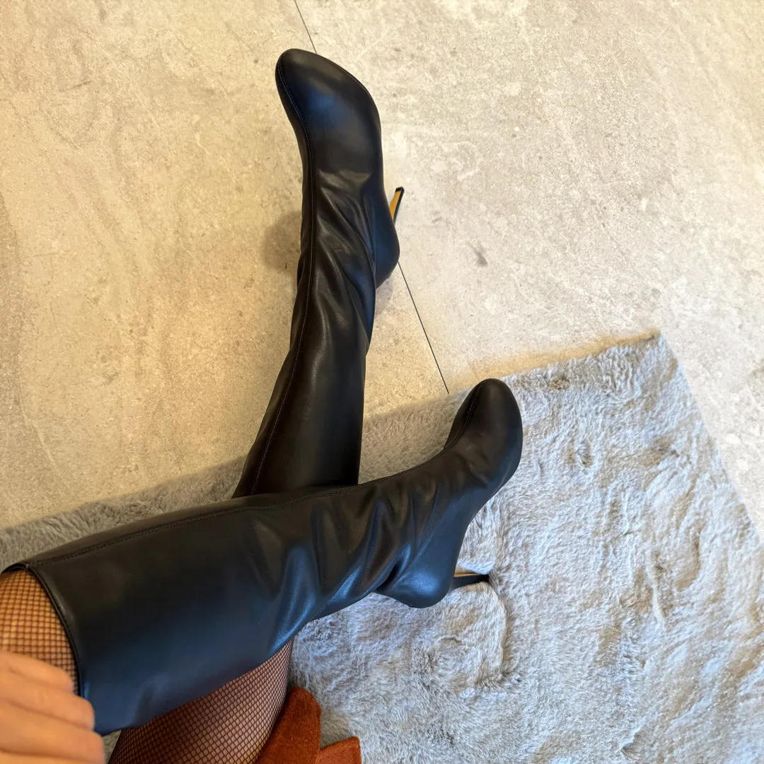 CUSTOM - PASHA - KNEE - (black sole version)- no discount voucher can be used - non returnable except in the event of faults