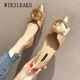 Designer shoes women luxury flat shoes woman flats loafers