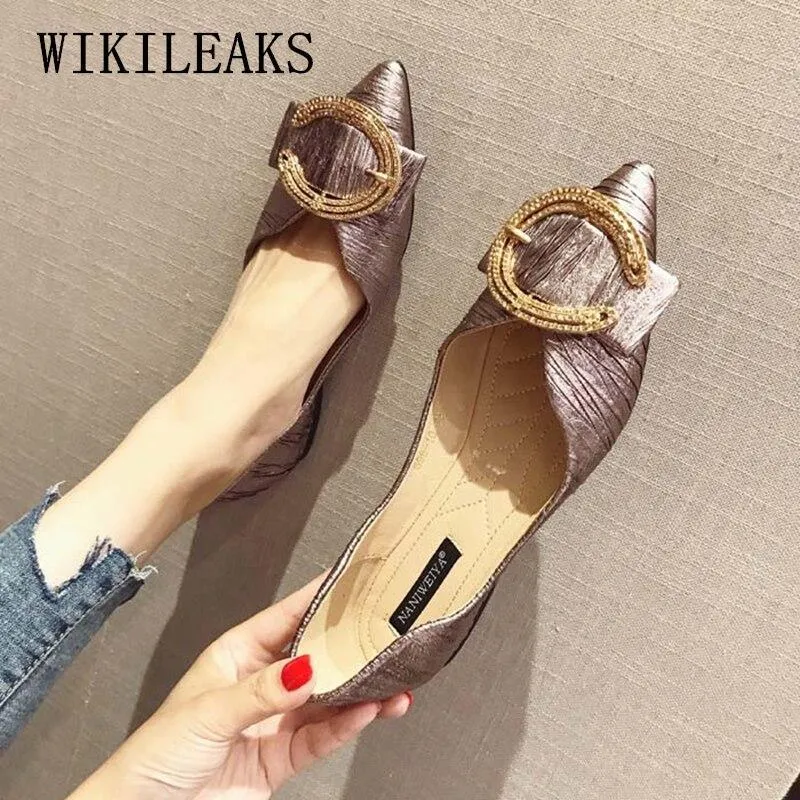 Designer shoes women luxury flat shoes woman flats loafers