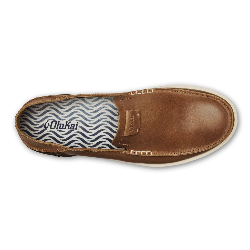 Kakaha Men's Leather Slip-On - Fox