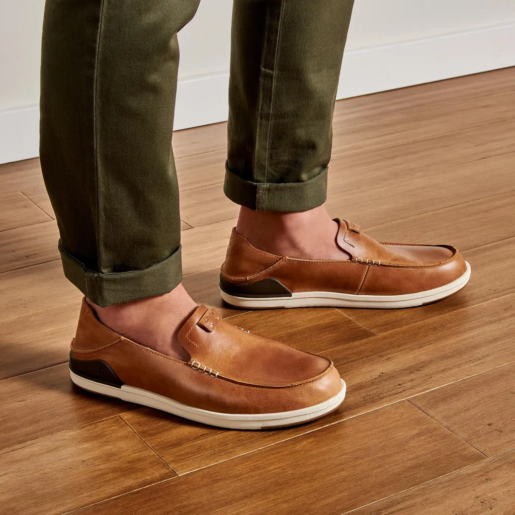 Kakaha Men's Leather Slip-On - Fox