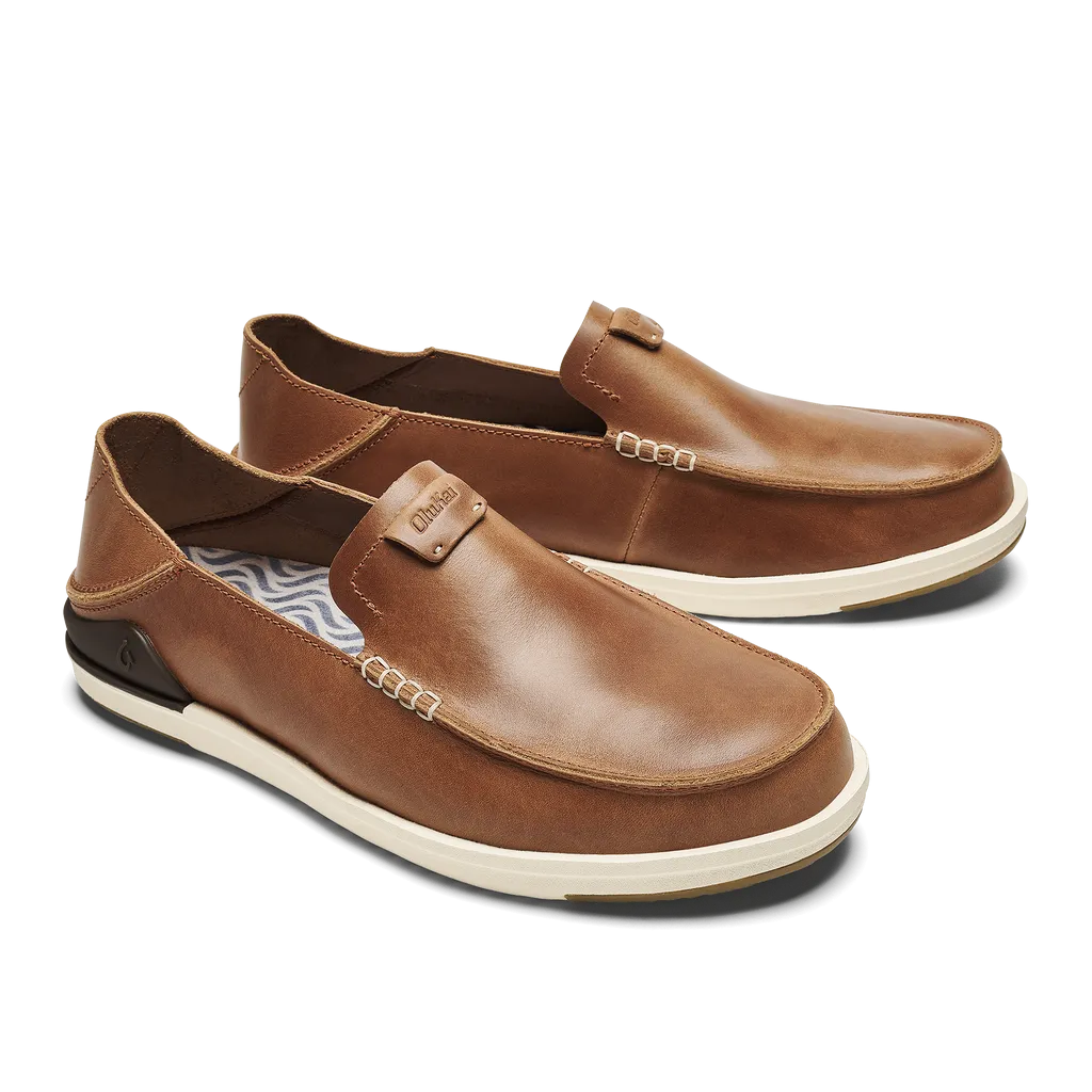 Kakaha Men's Leather Slip-On - Fox