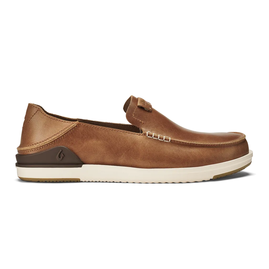 Kakaha Men's Leather Slip-On - Fox