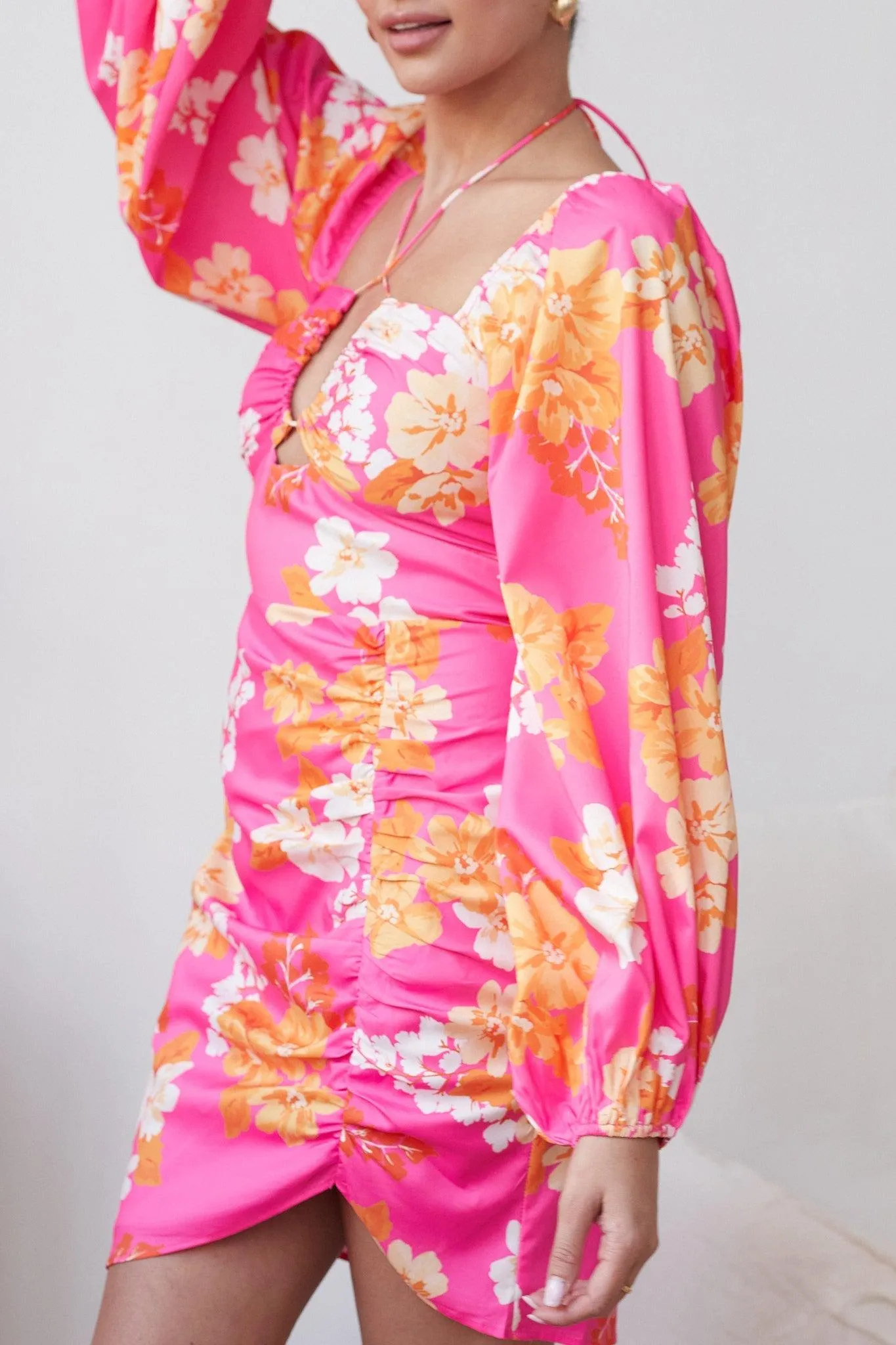Kaniel Dress - Pink Floral
