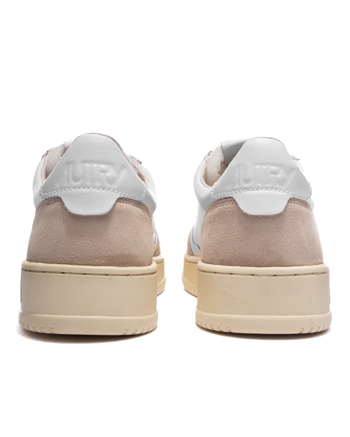 Medalist Low Suede/White/White