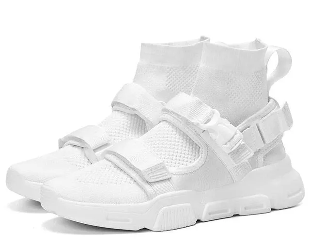 Men Knit  High Top Sneakers