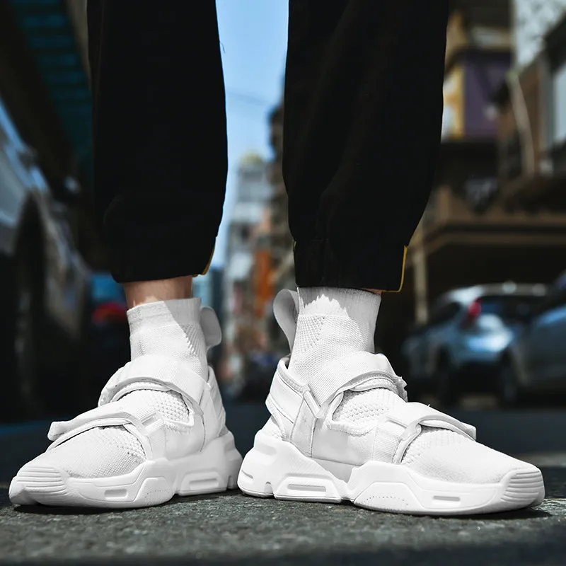 Men Knit  High Top Sneakers