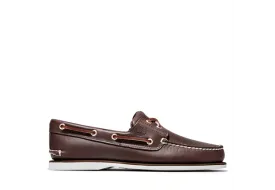 Men's Timberland's Classic 2 Eyelet Dark Brown Boat Shoes