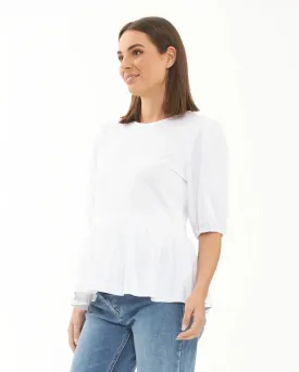 Nadia Peplum Top
