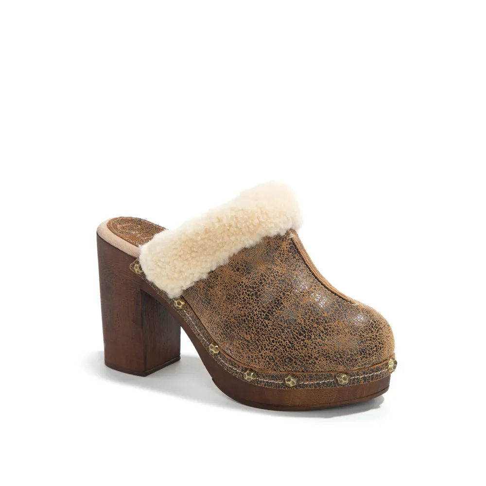 Olivia | Brown Distressed