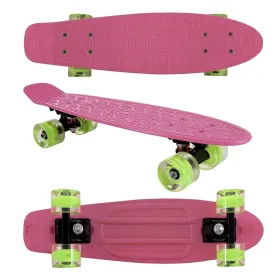 Plastic Cruiser Skateboard w/LED Wheels