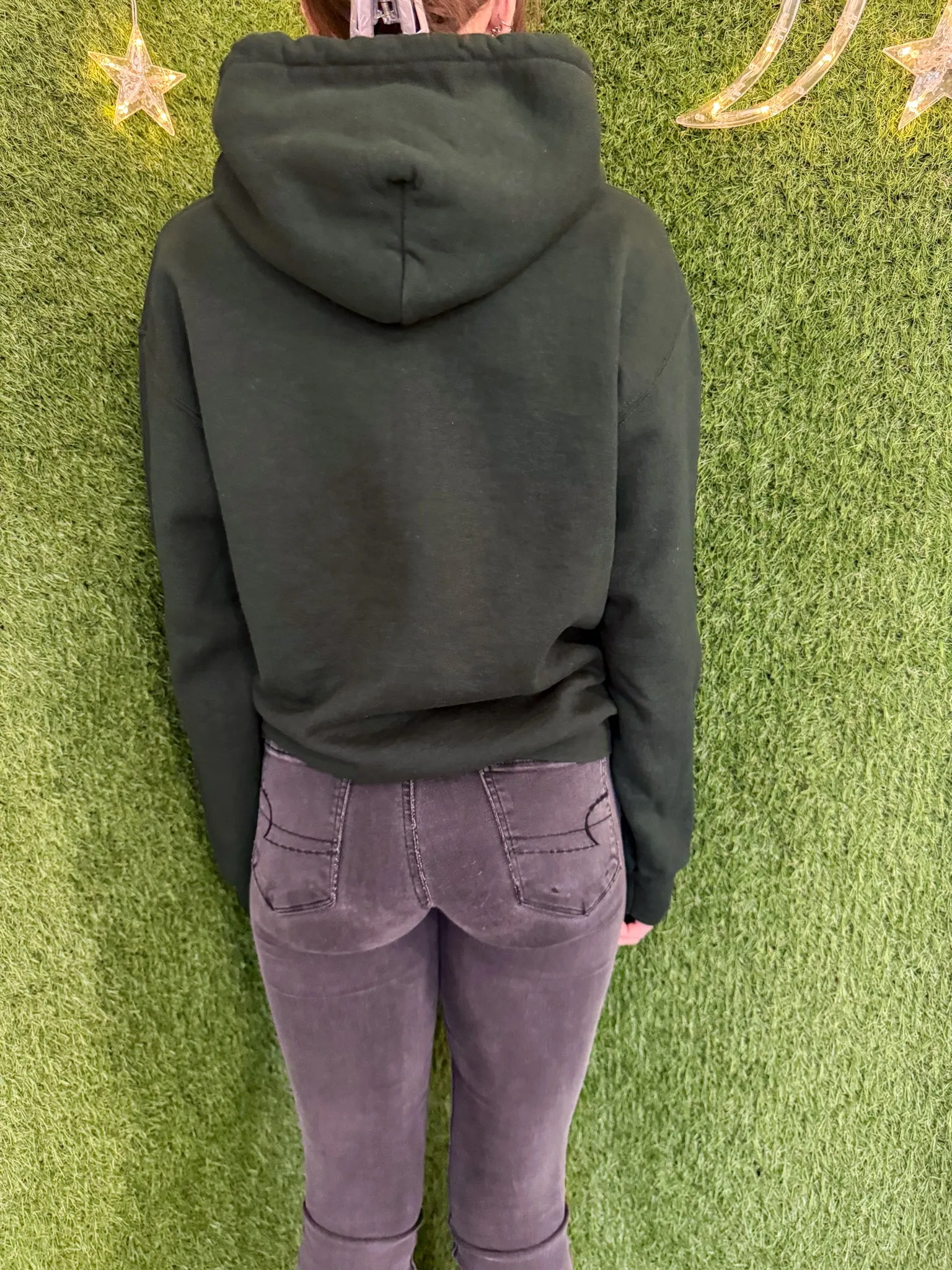 Skateboard Bigfoot Forest Green Hoodie S
