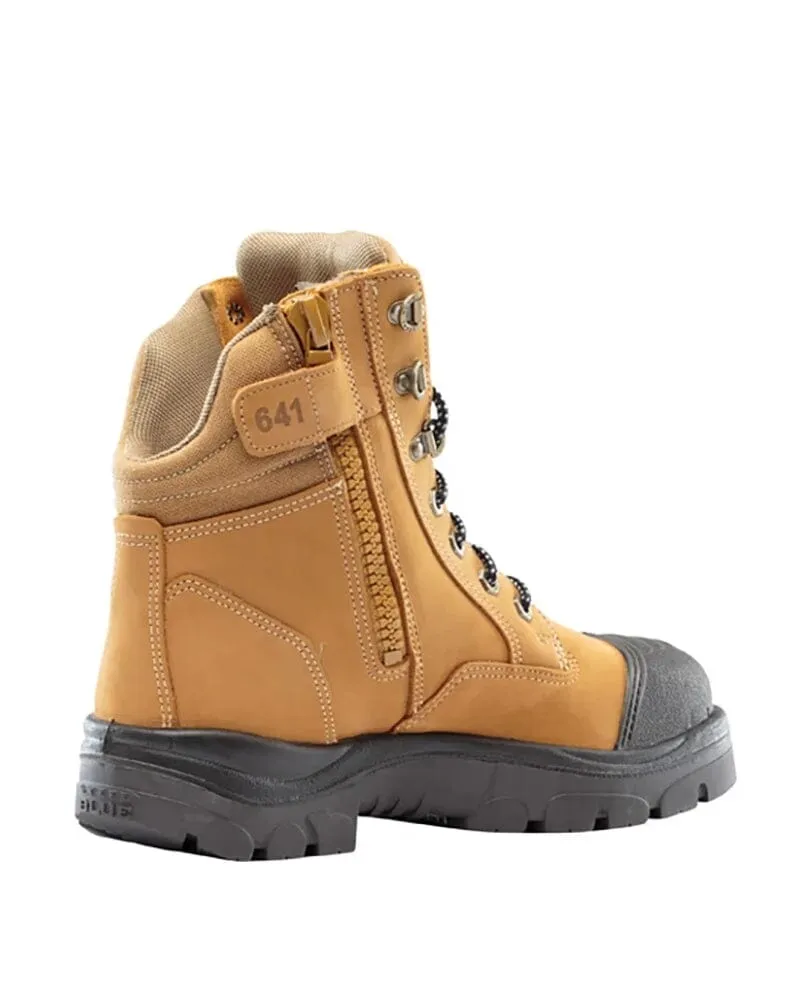 Southern Cross GraphTEC Zip Graphene Scuff Safety Boot - Wheat