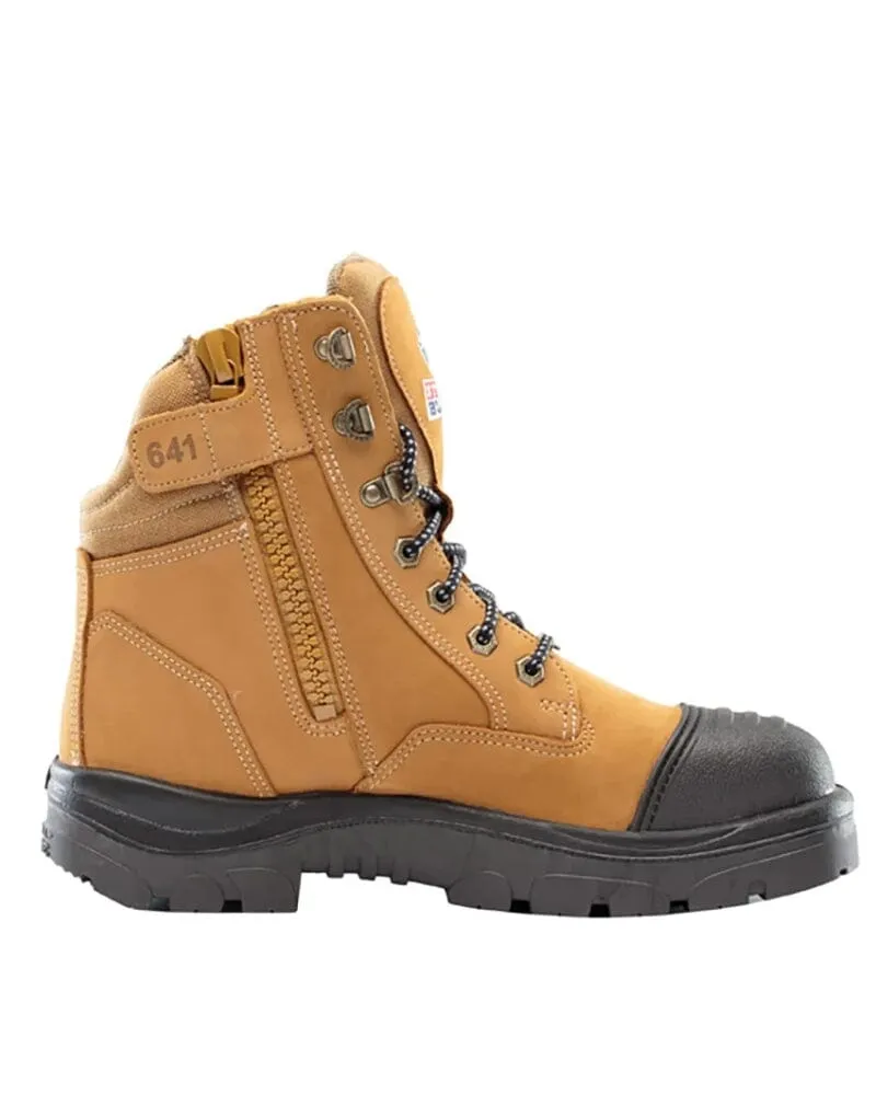 Southern Cross GraphTEC Zip Graphene Scuff Safety Boot - Wheat