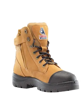 Southern Cross GraphTEC Zip Graphene Scuff Safety Boot - Wheat
