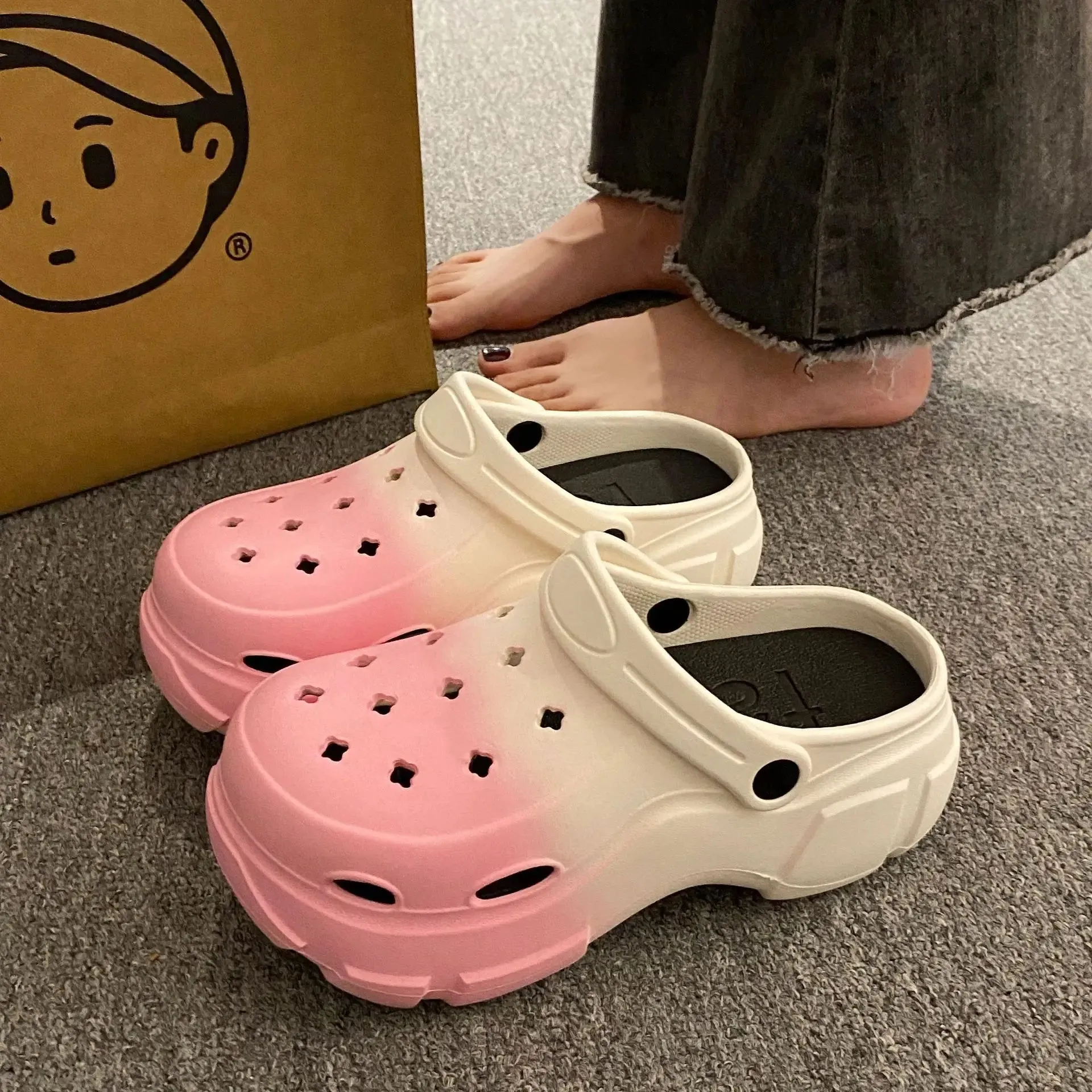 Strawberry milkshake HI-CROCS