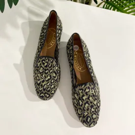 Stubbs & Wootton Leopard Loafers size 10