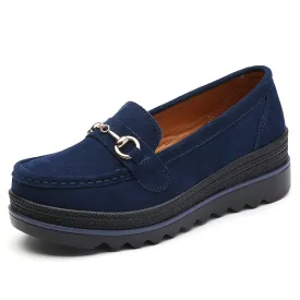 Women's Loafers Suede Shoe