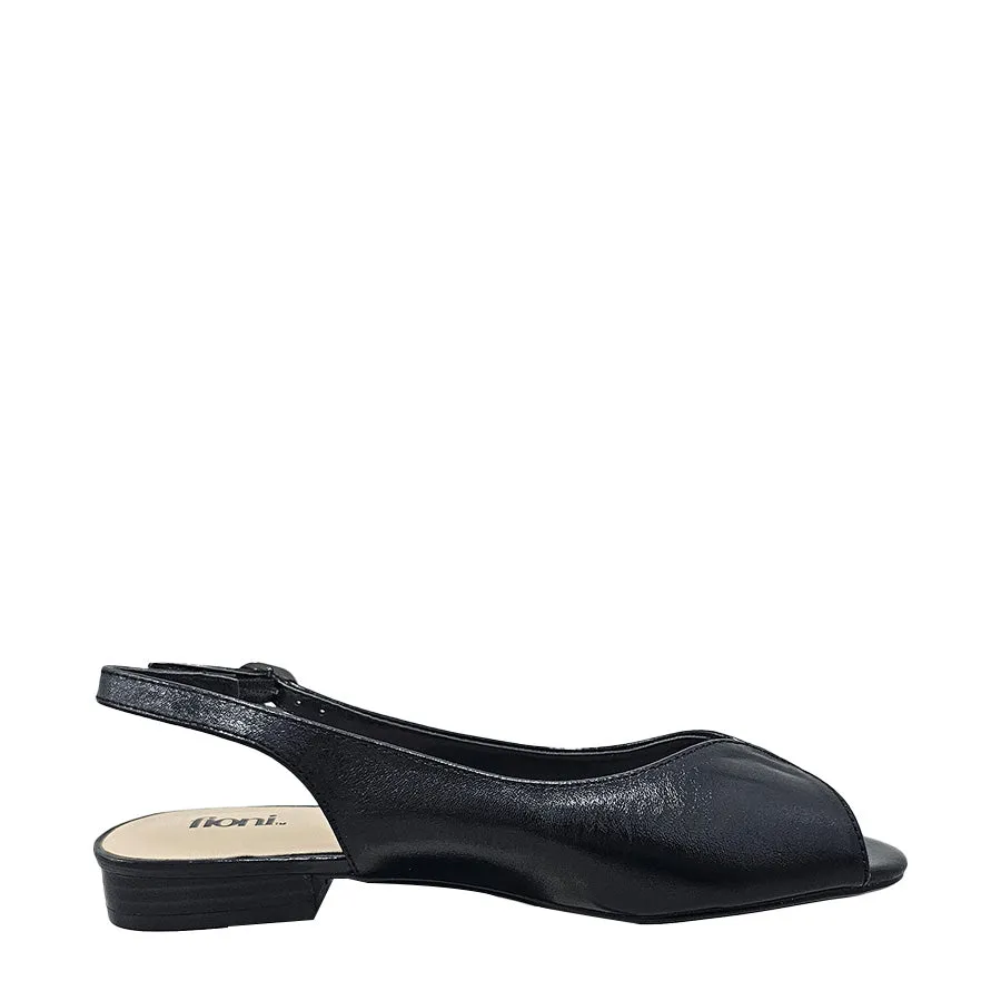 Peep Toe Flat Shoes for Women